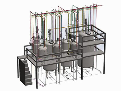 Industrialized fermentation module